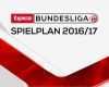 Vorlagen Bundesliga Inspiration Bundesliga Spielplan Für Tipico Bundesliga 2016 17