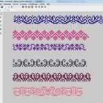 Vorlagen Kreuzstich Wunderbar Cross Stich Randjes Pinterest