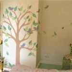 Wandgestaltung Schablonen Vorlagen Best Of Kinderzimmer Wandbemalung Baum Hintergrund In Beige Anmut