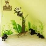 Wandmotive Selber Malen Vorlagen Erstaunlich Dschungel Kinderzimmer Diy