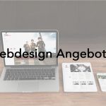 Webdesign Angebot Vorlage Gut Webdesign Angebot Für Eine Professionelle Website Mit