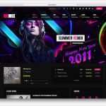 Website Vorlagen Download Schönste 21 Best Responsive HTML5 Music Website Templates 2018