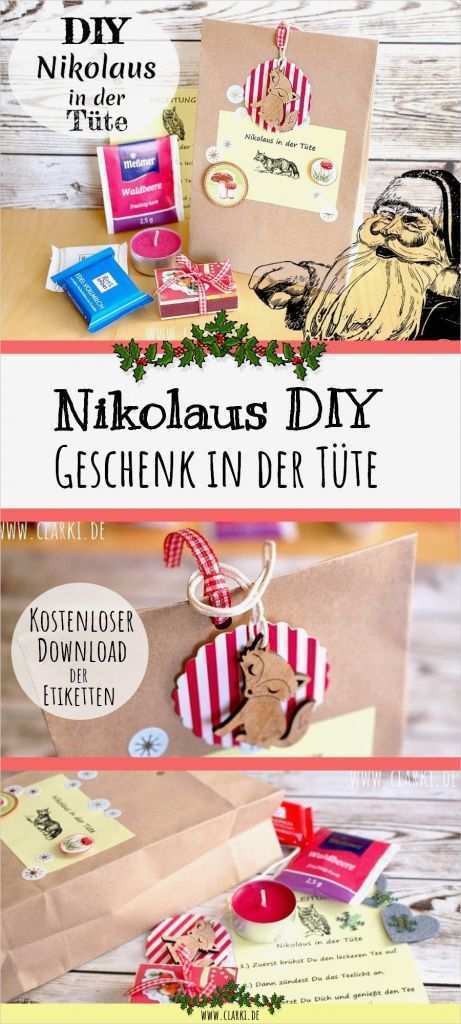 Weihnachten In Der Tüte Vorlage Wunderbar Diy Nikolaus In ...