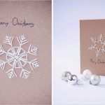 Weihnachtskarten Sticken Vorlagen Wunderbar Diy Snowflake Christmas Cards Rotkehlchen