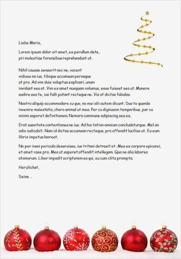 Weihnachtsmail Vorlage Süß Ideen Für Weihnachtsbriefe Schreiben Mit Kostenlosen Text  Vorlage Ideen