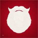 Weihnachtsmann Vorlage Cool Barba De Santa Claus sobre Fondo Rojo