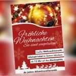 Weihnachtsmarkt Flyer Vorlage Genial Indesign Vorlage Plakat Din A1 Weihnachtsmarkt Für Adobe