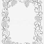 Weinetikett Vorlage Neu Black Calligraphy Frame Wine Label Vine Grapes