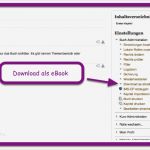 Wenn Buch Vorlagen Pdf Beste Moodle Buch Inhalte Einführung