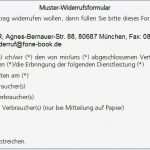 Widerruf Vorlage Erstaunlich Fonebook Gbr Muster Widerrufsformular