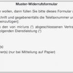 Widerrufsformular Vorlage Best Of Faq Zum Neuen Muster Widerrufsformular