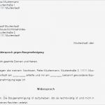 Widerspruch Gegen Bußgeldbescheid Vorlage Genial Widerspruch Baugenehmigung Nachbar Muster Als Download