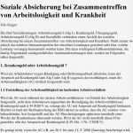 Widerspruch Krankengeld Vorlage Hübsch soziale Absicherung Bei Zusammentreffen Von