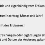 Wie Schreibe Ich Ein Testament Vorlagen Wunderbar Handschriftliches Testament Erstellen Kostenloses Muster