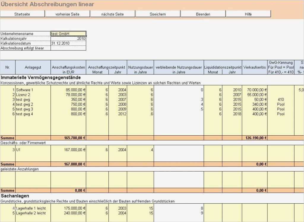 Wirtschaftlichkeitsberechnung Excel Vorlage Süß ...