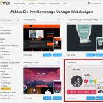 Wix Homepage Vorlagen Fabelhaft Wix Der Moderne Homepage Baukasten Für Kreative