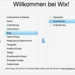 Wix Vorlage Bewundernswert Eine Kostenlose Homepage Selbst Erstellen