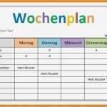 Wochenplan Depression Vorlage Schön 9 Wochenplanung Vorlage