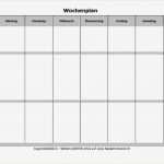 Wochenplan Essen Vorlage Einzigartig Vorlagen Wochenplan Vorlage Excel Of Traum – Ndrufo