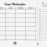 Wochenplan Essen Vorlage Großartig Unser Wochenplan Die Kleinen Feinschmecker