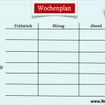 Wochenplan Essen Vorlage Hübsch Wochenplan Für Familiengerichte Nestling