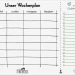 Wochenplan Essen Vorlage Süß Unser Wochenplan Die Kleinen Feinschmecker