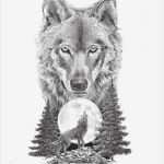 Wolf Tattoo Vorlage Angenehm Wolf Tattoo Seine Bedeutung Und 15 tolle Design Ideen