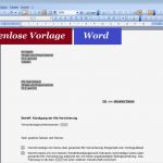 Word 2013 Vorlagen Gut Vorlage Word Kündigung Kfz Versicherung