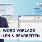 Word Vorlage Erstellen Einzigartig Word Vorlage Erstellen &amp; Bearbeiten In Der Sap