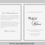 Word Vorlage Hochzeit Inspiration Diy Hochzeit Programm Vorlage Bifold Monogramm Initial Mit