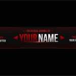 Youtube Banner Vorlage Genial Youtube Banner Template