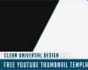 Youtube Video Beschreibung Vorlage Best Of Free Gfx Free Youtube Template Psd Universal