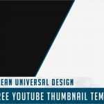 Youtube Video Beschreibung Vorlage Best Of Free Gfx Free Youtube Template Psd Universal
