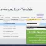 Zeitaufnahme Excel Vorlage Gut Erstellen Von Arbeitsanweisungen