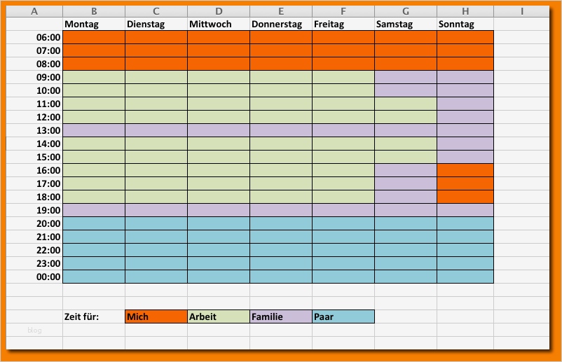 5 zeitplan vorlage