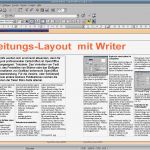 Zeitung Erstellen Vorlage Einzigartig Easylinux Easylinux 09 2005 Layout Mit Open Fice Writer