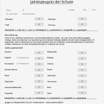 Zeugnis Vorlage Pdf Schönste Schulzeugnis –