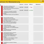 Zinsberechnung Excel Vorlage Download Erstaunlich Messeplanung Excel Vorlage Zum Download