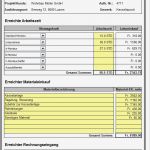 Zinsberechnung Excel Vorlage Download Neu Vor Und Nachkalkulation Excel Vorlage Zum Download