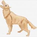 3d Holzpuzzle Vorlagen Erstaunlich Wolf 3d Holzpuzzle Figur Ab 6 Jahre