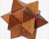 3d Holzpuzzle Vorlagen Wunderbar Stern Holzpuzzle Knobelspiel Mit 6 Teilen