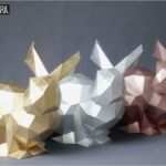 3d origami Vorlagen Zum Ausdrucken Luxus [diy] 3d origami Hase