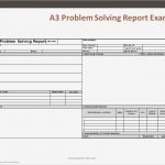 A3 Report Vorlage Excel Deutsch Schönste A3 Report Problem solving