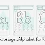 Abc Schreiben Lernen Vorlagen Wunderbar Buchstaben Druckvorlage Für Kinder