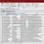 Access 2016 Vorlagen Großartig Microsoft Access Personal Pany Contact Database