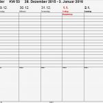 Agenda Vorlage Word Kostenlos Genial Wochenkalender 2016 Als Excel Vorlagen Zum Ausdrucken