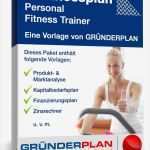 Anamnesebogen Personal Training Vorlage Wunderbar Businessplan Personal Fitness Trainer Von Gründerplan