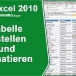 Annuitätendarlehen Excel Vorlage Kostenlos Bewundernswert Excel Tabelle Erstellen Und formatieren Tutorial Von