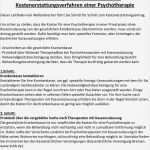 Antrag Kostenerstattung Psychotherapie Vorlage Wunderbar Vorgehen Für Gesetzlich Versicherte Im