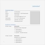 Arbeitsschutzbelehrung Vorlage Download Elegant Vorlage 70 Tabellarischer Lebenslauf